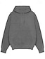 cheap Basic Hoodie Sweatshirts-Men&#039;s Hoodie Black White Pink Light Grey Dark Gray Hooded Plain Pocket Sports &amp; Outdoor Daily Holiday Streetwear Basic Casual Spring &amp;  Fall Clothing Apparel Hoodies Sweatshirts