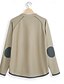 baratos Camiseta Henley Casual-Homens Camiseta Camisa Waffle Henley Camisa Henley T-shirt Camisa de manga longa Bloco de cor Henley Rua Férias Manga Longa Patchwork Roupa Moda Designer Básico