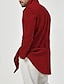 abordables Gabardina para hombre-Hombre Abrigo Gabardina Diario Vacaciones Otoño invierno Poliéster Suave Ropa de calle Ropa Moda Clásico Plano Bolsillo Cuello Vuelto Botonadura Doble