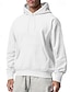 cheap Basic Hoodie Sweatshirts-Men&#039;s Hoodie Black White Pink Light Grey Dark Gray Hooded Plain Pocket Sports &amp; Outdoor Daily Holiday Streetwear Basic Casual Spring &amp;  Fall Clothing Apparel Hoodies Sweatshirts