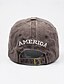 billige Baseballcaps for menn-Herre Baseballcaps Solhatt Trucker Hat Svart Gul Bomull Broderi Mote Fritid Gate Daglig Amerikansk amerikansk flagg Justerbare Solkrem Pustende