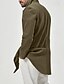 abordables Gabardina para hombre-Hombre Abrigo Gabardina Diario Vacaciones Otoño invierno Poliéster Suave Ropa de calle Ropa Moda Clásico Plano Bolsillo Cuello Vuelto Botonadura Doble
