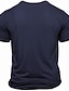 abordables Camiseta gráfica para hombres-Hombre Animal Oso de juguete Camiseta Camiseta superior 100% Algodón Manga Corta Gráfico Camisa Blanco Gris Oscuro Azul Oscuro Camiseta cómoda Calle Deporte Ropa de diseñador de moda