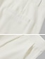 preiswerte Anzughose-Herren Anzughosen Hose Hosen Sommerhosen Freizeithose Anzughose Vordertasche Gerade geschnitten Glatt Komfort Atmungsaktiv Casual Täglich Festtage Modisch Basic Schwarz Weiß