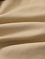 baratos Chinos-Homens Calças chinês Calça casual Patchwork Bolso frontal Côr Sólida Conforto Comprimento total O negócio Diário Feriado Moda Chique &amp; Moderno Branco Cáqui Com Stretch