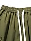 economico pantaloncini attivi da uomo-Per uomo Pantaloncini casual Pantaloncini larghi Casual / quotidiano Fine settimana All&#039;aperto Materiali leggeri Lunghezza del ginocchio Abbigliamento sportivo Nero Cachi Anelastico