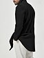 abordables Gabardina para hombre-Hombre Abrigo Gabardina Diario Vacaciones Otoño invierno Poliéster Suave Ropa de calle Ropa Moda Clásico Plano Bolsillo Cuello Vuelto Botonadura Doble