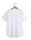 billige basic t-shirts-Herre T-shirt Tee Top Kort Ærme Rund hals Sommer Vanlig Mode Designer Basale Ferierejse Gade I-byen-tøj Hvid Top T-shirt til mænd