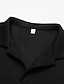 voordelige Klassieke polo voor heren-Voor heren POLO Shirt Golfshirt Casual Feestdagen Cubaanse kraag Revers Korte mouw Modieus Basic Effen Kleur Klassiek Zomer Normale pasvorm Licht Blauw Zwart Wit Donkerblauw Beige Grijs POLO Shirt