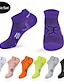 abordables chaussettes pour hommes-Homme 3 paires Paquets multiples Chaussettes Chaussettes de Course Chaussettes décontractées Noir Blanche Couleur Bloc de couleur Sport &amp; Loisir du quotidien Vacances Basique Moyen Printemps Automne