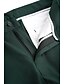 abordables Costumes formels-Costumes de mariage pour hommes Homecoming costumes noir blanc affaires formelles couleur unie coupe ajustée 2 pièces double boutonnage six boutons