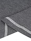 billige Vaffelstrikket t-shirt-Herre Vaffelskjorte Turtleneck skjorte Tee Top Lang ærmet skjorte Langærmet Rullekrave Stående krave Forår &amp; Vinter Farveblok Mode Designer Basale Ferierejse Gade I-byen-tøj Hvid Navyblå Blå Top