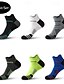 abordables chaussettes pour hommes-Homme 5 paires Paquets multiples Chaussettes Chaussettes de Course Chaussettes décontractées Noir Blanche Couleur Bloc de couleur Sport &amp; Loisir du quotidien Vacances Basique Fin Eté Printemps Mode