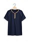 ieftine Tricou casual Henley-Bărbați Tricou Cămașă Henley Tee Top Manșon scurt Bloc Culoare Epocă Modă Designer De Bază Nasturi Henley Vacanță Stradă Ieșire Vară Gri Închis Bleumarin Tricou Henley