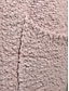 abordables Cardigans et vêtements d&#039;extérieur-Femme Gilet Cardigan mode Couleur unie Grosse maille Ouvrir le devant Poche manche longue Hauts longs Tricoter Travail Noir Rose Claire Printemps Automne