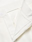 preiswerte Lose-Herren Hose Anzughose Baggy-Hosen Freizeithose Faltenhose Weites Bein Fronttasche Gerader Schnitt Einfach Komfort Atmungsaktiv Hochzeit Geschäft Strand Mode Basic Lässiger Schnitt Schwarz Weiß