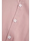 cheap Vacation-Men's Shirt Linen Shirt Summer Shirt Beach Shirt Plain Beach Vacation Blue Black Long Sleeve Lapel Spring &amp; Summer Clothing Apparel Basic
