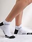 abordables chaussettes pour hommes-Homme 5 paires Paquets multiples Chaussettes Chaussettes de Course Chaussettes décontractées Noir Blanche Couleur Bloc de couleur Sport &amp; Loisir du quotidien Vacances Basique Fin Eté Printemps Mode