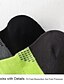 abordables chaussettes pour hommes-Homme 5 paires Paquets multiples Chaussettes Chaussettes de Course Chaussettes décontractées Noir Blanche Couleur Bloc de couleur Sport &amp; Loisir du quotidien Vacances Basique Fin Eté Printemps Mode