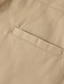 baratos Chinos-Homens Calças chinês Calça casual Patchwork Bolso frontal Côr Sólida Conforto Comprimento total O negócio Diário Feriado Moda Chique &amp; Moderno Branco Cáqui Com Stretch