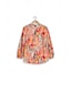 cheap Women&#039;s Blouses &amp; Shirts-Women&#039;s Shirt Blouse Button Print Casual Basic Long Sleeve Pink Spring Fall