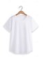 billige basic t-shirts-Herre T-shirt Tee Top Kort Ærme Rund hals Sommer Vanlig Mode Designer Basale Ferierejse Gade I-byen-tøj Hvid Top T-shirt til mænd
