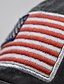 billige Baseballcaps for menn-Herre Baseballcaps Solhatt Trucker Hat Svart Gul Bomull Broderi Mote Fritid Gate Daglig Amerikansk amerikansk flagg Justerbare Solkrem Pustende