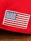 cheap Men&#039;s Hats-Men&#039;s Baseball Cap Trump Hat MAKE AMERICA GREAT AGAIN Sun Hat Black Red Cotton Embroidered Fashion Casual Street Daily Letter American US Flag Adjustable Sunscreen Breathable