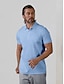 abordables Hauts-Homme T-shirt POLO Noir Blanche Vert Claire Manche Courte Top Tenue de golf Vêtements Tenues Porter des vêtements
