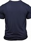 voordelige Grafisch T -shirt voor heren-Voor heren Citaten &amp; Gezegdes Tekstopdruk Grappig T-shirt 100% katoen Korte mouw Grafisch Shirt Licht gemêleerd grijs Zwart Wit Comfortabel T-shirt Straat Buitensporten Modeontwerper kleding
