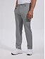economico Fondi-Per uomo Pantaloni da golf Nero Grigio Pantaloni Abbigliamento da golf Abbigliamento Abiti Abbigliamento
