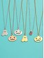 cheap Halloween Accessories-Halloween-Themed Stainless Steel Pendant Necklaces for Women, Featuring Pumpkin and Ghost Charms, Perfect for Costume Parties and Festive Occasions