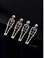 cheap Halloween Accessories-Halloween Skull Skeleton Drop Earrings - Gothic Style, Alloy Material, Spooky Jewelry for Halloween Parties and Cosplay
