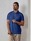 abordables Hauts-Homme T-shirt POLO Noir Blanche Vert Claire Manche Courte Top Tenue de golf Vêtements Tenues Porter des vêtements