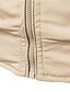 abordables veste de sport-Homme Veste légère Bomber Sport extérieur Casual Quotidien Coupe-vent Zippé Printemps &amp; Automne Bloc de couleur Décontractées Normal Chameau Noir Vert Kaki Bleu de minuit Veste