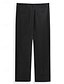 cheap Chinos-Men&#039;s Trousers Chinos Chino Pants Casual Pants Buttons Front Pocket Plain Comfort Soft Business Daily Going out Fashion Streetwear Black White Micro-elastic