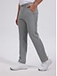 economico Fondi-Per uomo Pantaloni da golf Nero Grigio Pantaloni Abbigliamento da golf Abbigliamento Abiti Abbigliamento