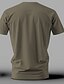 abordables Camisetas con estampado animal-Hombre Gallo Gracioso Camiseta Manga Corta Camiseta Impresión 3D Cuello Barco Camisa Retro Antiguo Casual Estilo callejero Deporte Festivos Noche Gris Oscuro Primavera verano Ropa S M L XL 2XL 3XL