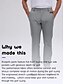 economico Fondi-Per uomo Pantaloni da golf Nero Grigio Pantaloni Abbigliamento da golf Abbigliamento Abiti Abbigliamento
