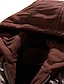 cheap Faux Leather Jackets-Men&#039;s Faux Leather Jacket Biker Jacket Red Leather Jacket Daily Vacation Windproof Warm Splice Fall &amp; Winter Plain Fashion Classic Hooded Regular Faux Leather Black Wine Khaki Dark Gray Coffee Jacket