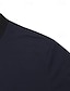 billige Casual jakker-Herre Letvægts jakke Varsity jakke Daglig Ferierejse Åndbart Patchwork Forår &amp; Vinter Farveblok Mode Klassisk Høj krave Normal Sort Gul Rød Navyblå Kongeblå Jakker