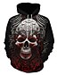 preiswerte grafische Kapuzenpullis-Herren Modisch 3D-Druck Hoodie Sweatshirt Kapuze Urlaub Strassenmode Hoodies Schwarz Langarm Mit Kapuze Print Winter Frühling &amp; Herbst Designer Kapuzenpullover