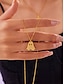 cheap Halloween Accessories-Halloween-Themed Stainless Steel Pendant Necklaces for Women, Featuring Pumpkin and Ghost Charms, Perfect for Costume Parties and Festive Occasions