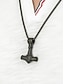 abordables Bijoux pour hommes-Collier avec pendentif marteau de Thor viking pour homme - Bijoux de mythologie nordique, Mjolnir en acier inoxydable pour le quotidien et le cosplay