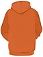 abordables Sudaderas gráficas con capucha-Calabaza Hombre lobo Hombre Moda Impresión 3D Sudadera Víspera de Todos los Santos Halloween Sudaderas Naranja Con Capucha Bolsillo Impresión 3D Otoño Invierno Diseñador Sudadera con capucha
