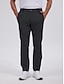 economico Fondi-Per uomo Pantaloni da golf Nero Grigio Pantaloni Abbigliamento da golf Abbigliamento Abiti Abbigliamento