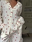 voordelige grafische nachtkleding-dames print chemises&amp;amp;jurken nachtkleding - katoenen grafische thuisoutfits