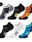 abordables chaussettes pour hommes-Homme Paquet de 6 Paquets multiples Chaussettes Chaussette Chaussettes courtes Chaussettes de Course Chaussettes décontractées Noir Blanche Couleur Bloc de couleur Sport &amp; Loisir du quotidien Vacances