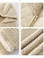 economico Cappotti Invernali-Per donna Giacca in pile Cappotto teddy Giacca con cappuccio Tenere al caldo Traspirante Cerniera Tasche In pile Informale Liscio Da mare Strada Da tutti i giorni Per uscire Cerniera Standard Felpa