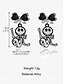 cheap Halloween Accessories-Halloween Spider Earrings with Pearl Accent - Statement Gothic Jewelry for Cosplay, Costume Parties, and Halloween Events